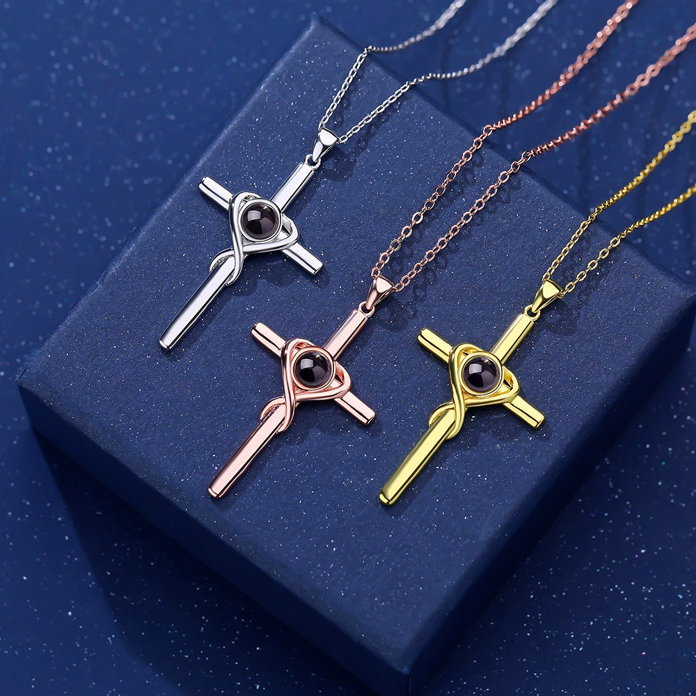 With the high-luxury cross necklace for devout believers, you will be able to see your past and present lives