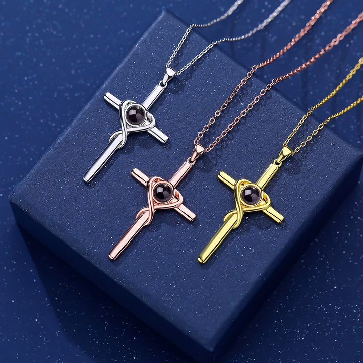 With the high-luxury cross necklace for devout believers, you will be able to see your past and present lives