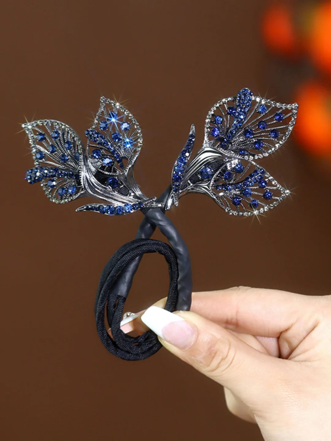 Golden Leaves Hair Disk - Nuiee Shop
