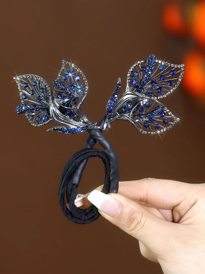Golden Leaves Hair Disk - Nuiee Shop