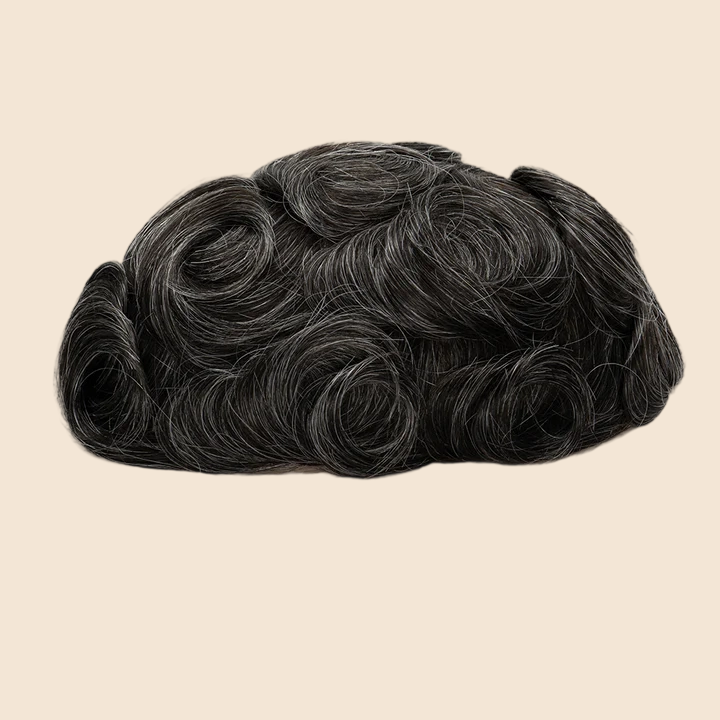 Toupee for Men Celebrities Choice Upgrade Mirage 0.04-0.06mm Full Super Thin Skin Single Knots Base