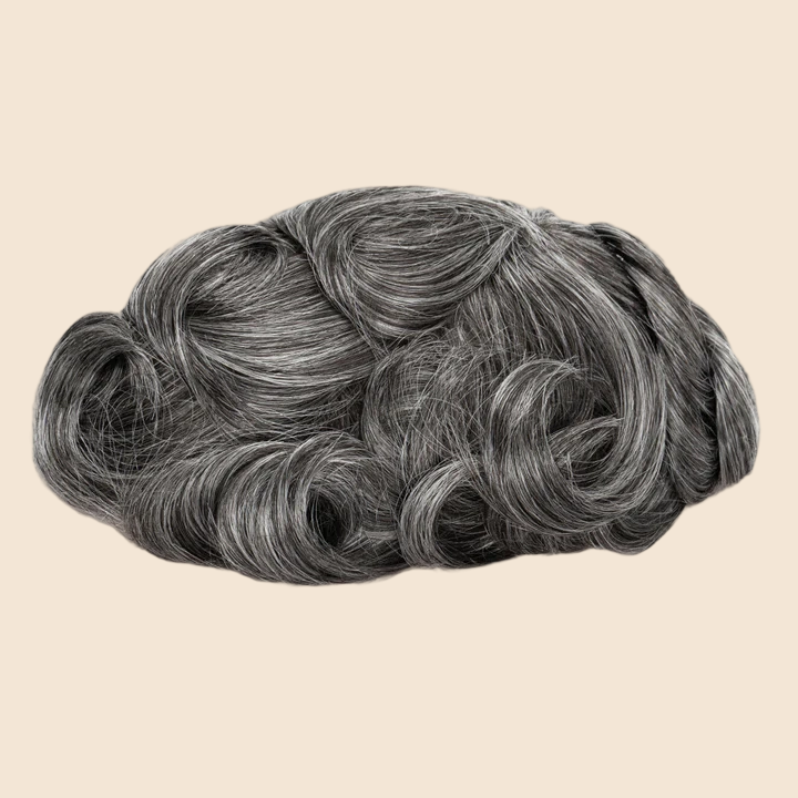 Toupee for Men Celebrities Choice Upgrade Mirage 0.04-0.06mm Full Super Thin Skin Single Knots Base