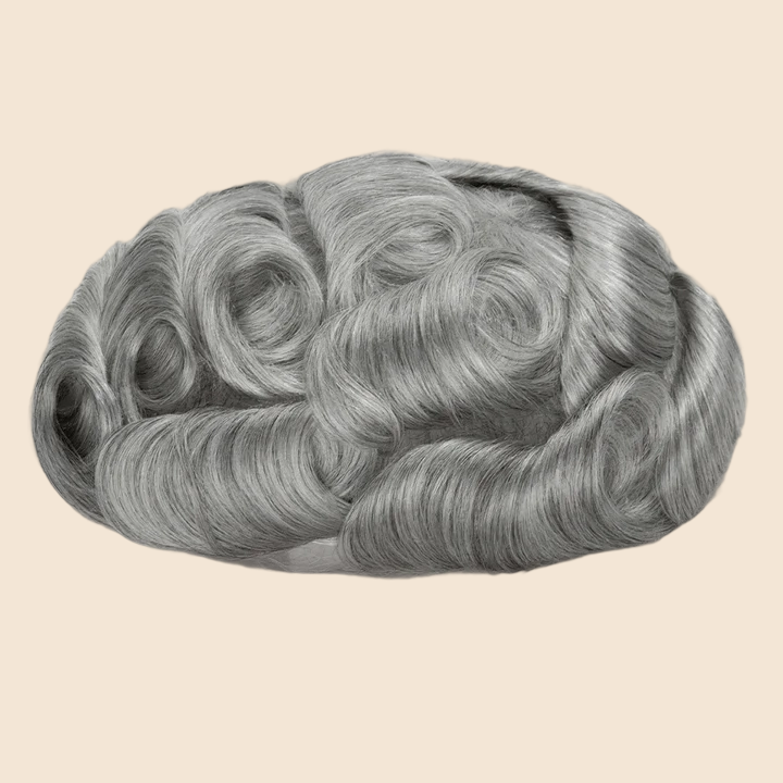Toupee for Men Celebrities Choice Upgrade Mirage 0.04-0.06mm Full Super Thin Skin Single Knots Base