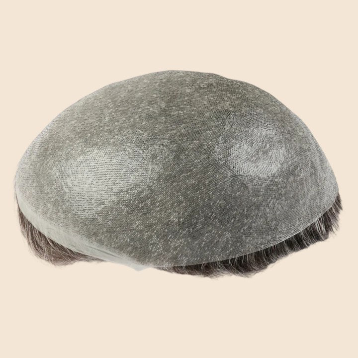Toupee for Men Celebrities Choice Upgrade Mirage 0.04-0.06mm Full Super Thin Skin Single Knots Base