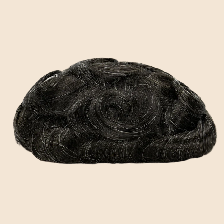 Toupee for Men Celebrities Choice Upgrade Mirage 0.04-0.06mm Full Super Thin Skin Single Knots Base