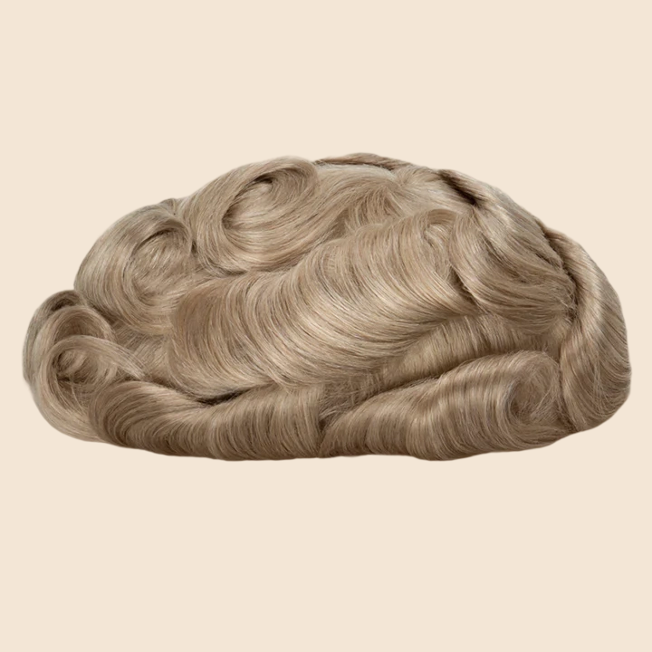 Toupee for Men Celebrities Choice Upgrade Mirage 0.04-0.06mm Full Super Thin Skin Single Knots Base
