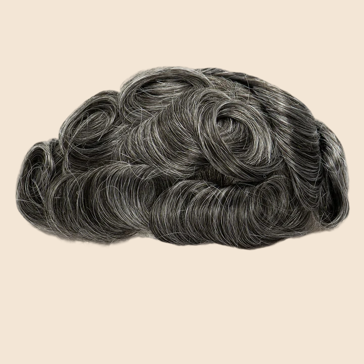 Toupee for Men Celebrities Choice Upgrade Mirage 0.04-0.06mm Full Super Thin Skin Single Knots Base