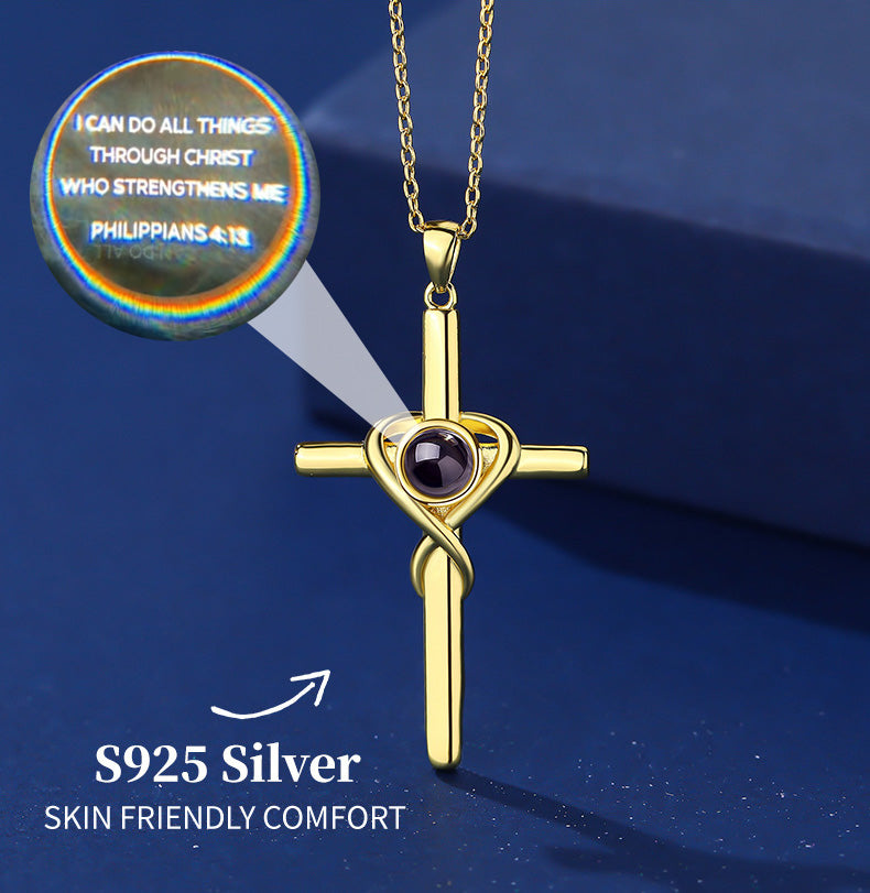 With the high-luxury cross necklace for devout believers, you will be able to see your past and present lives