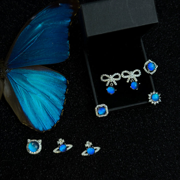 Aurora Blaue Schmetterling Haarklammer/ Schlussverkauf