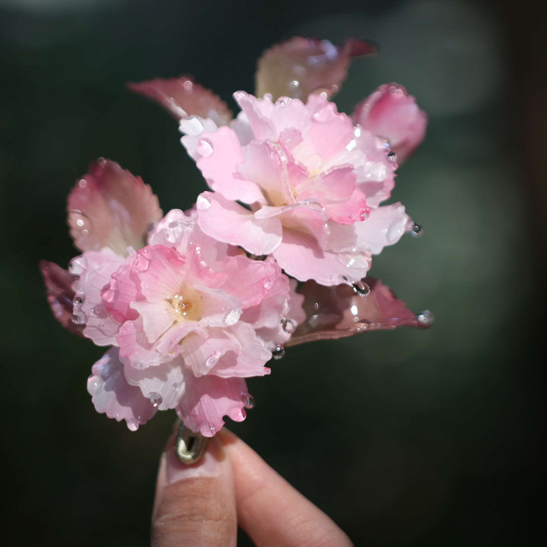 Kanzan Kirschblüten-Haarspange 