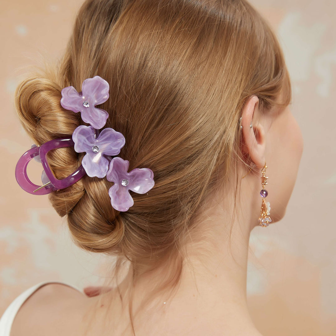 Velvet Bloom Haarklammer