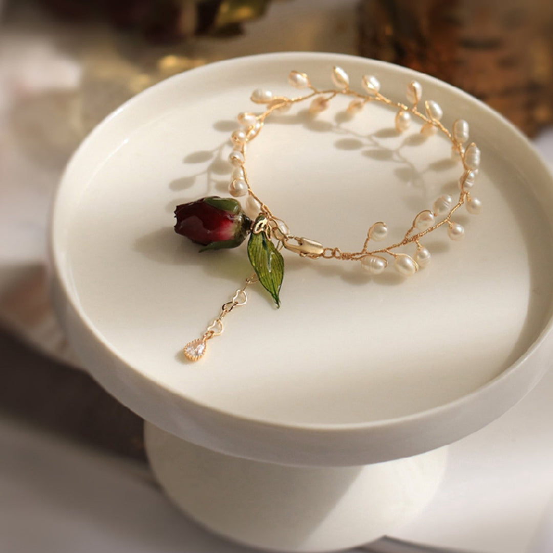 Anna Rosebud Perlenarmband