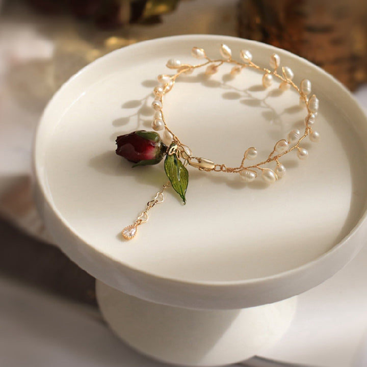 Anna Rosebud Perlenarmband