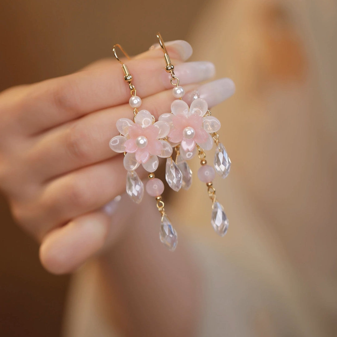 Aurora Cherry Charm Crystal Earrings
