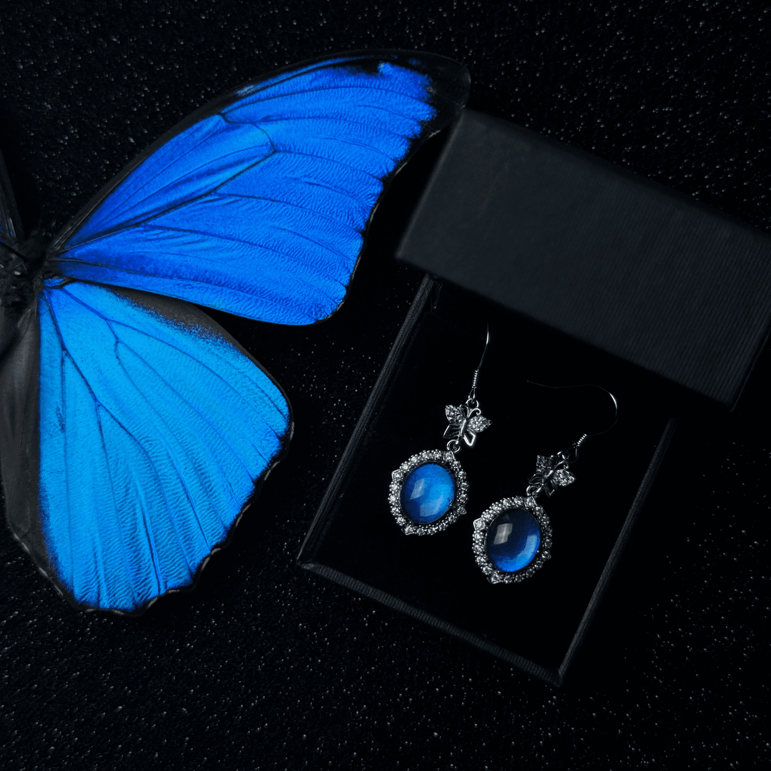 Aurora Blaue Schmetterling Haarklammer/ Schlussverkauf