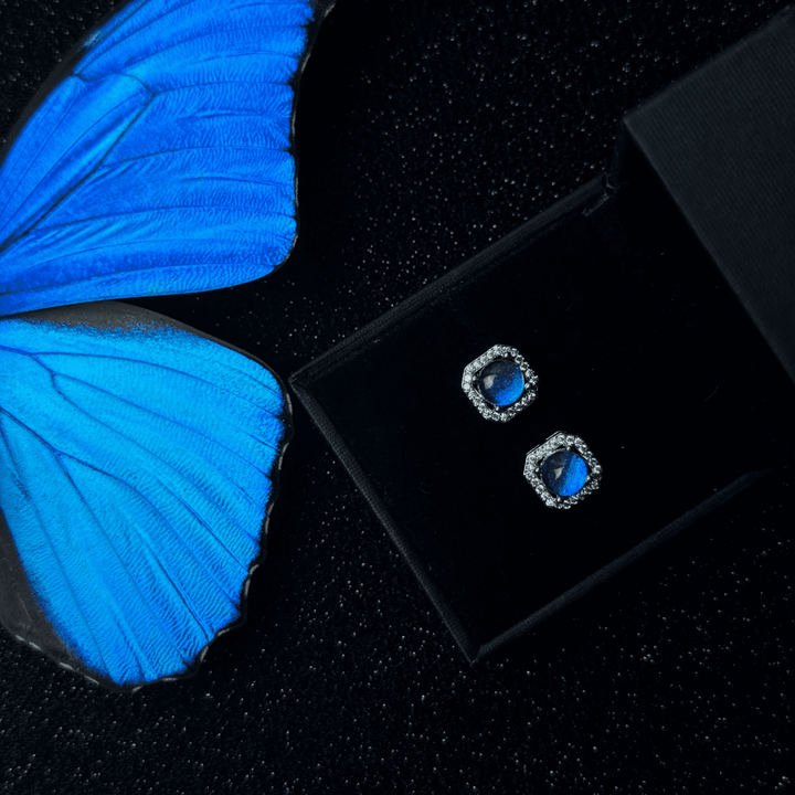 Aurora Blaue Schmetterling Haarklammer/ Schlussverkauf