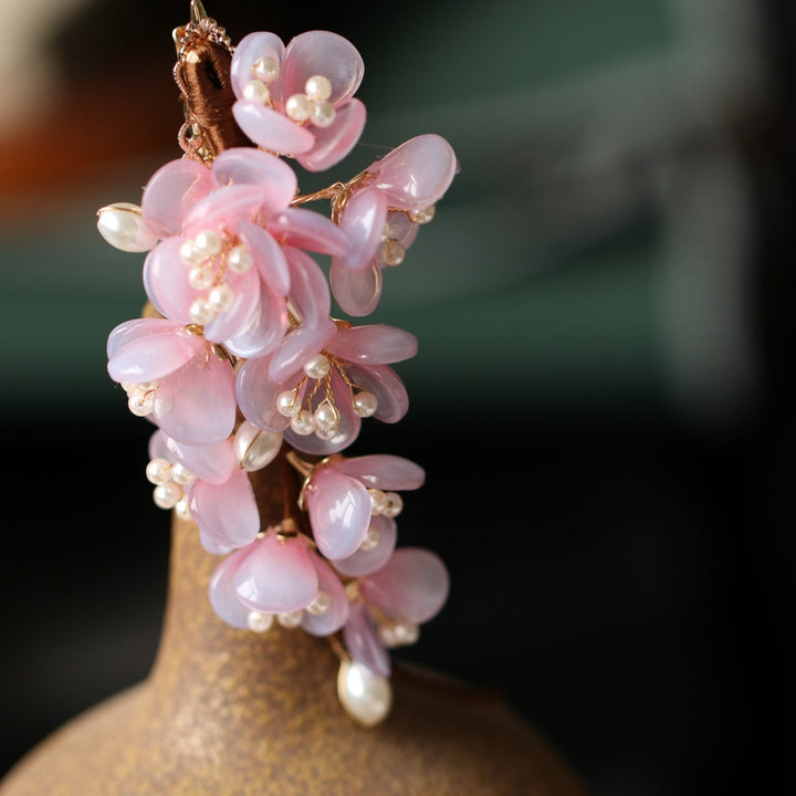 Blush Petal Rain Haarspange