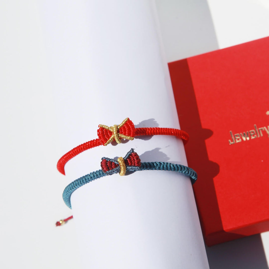 Bowtie-Knot Protection Bracelets (2-Pieces)