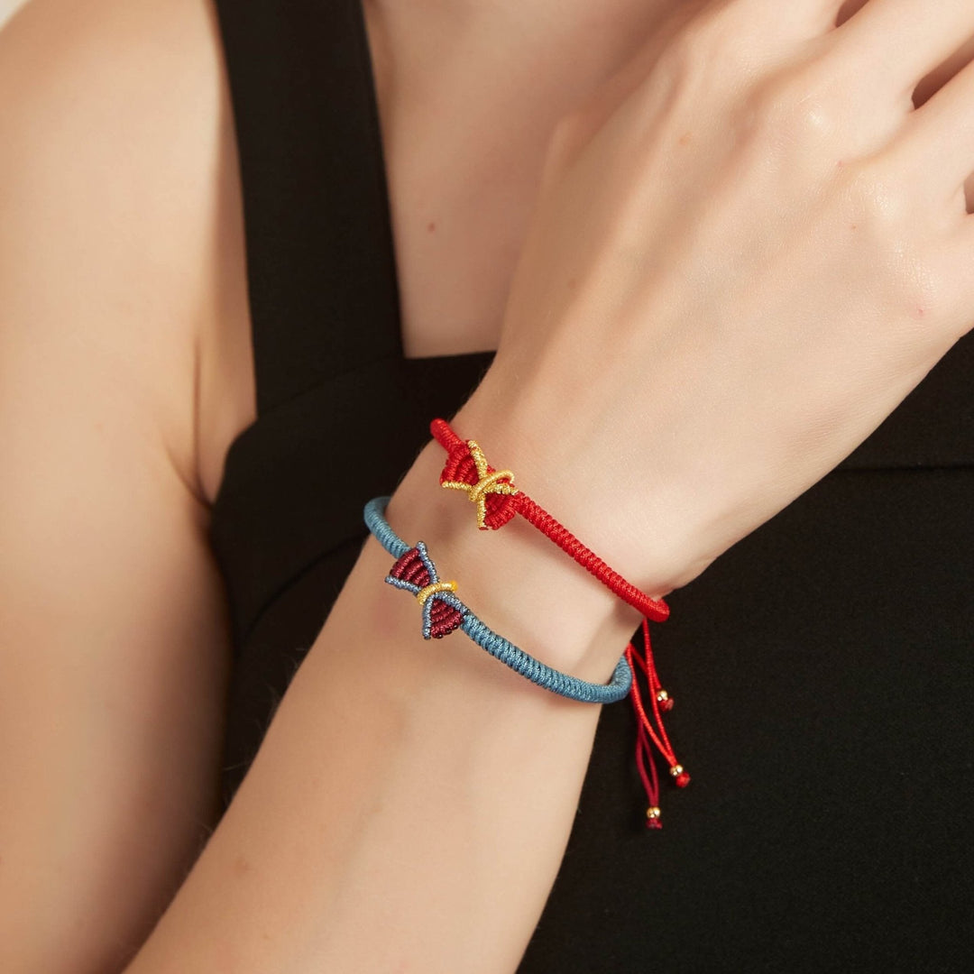 Bowtie-Knot Protection Bracelets (2-Pieces)