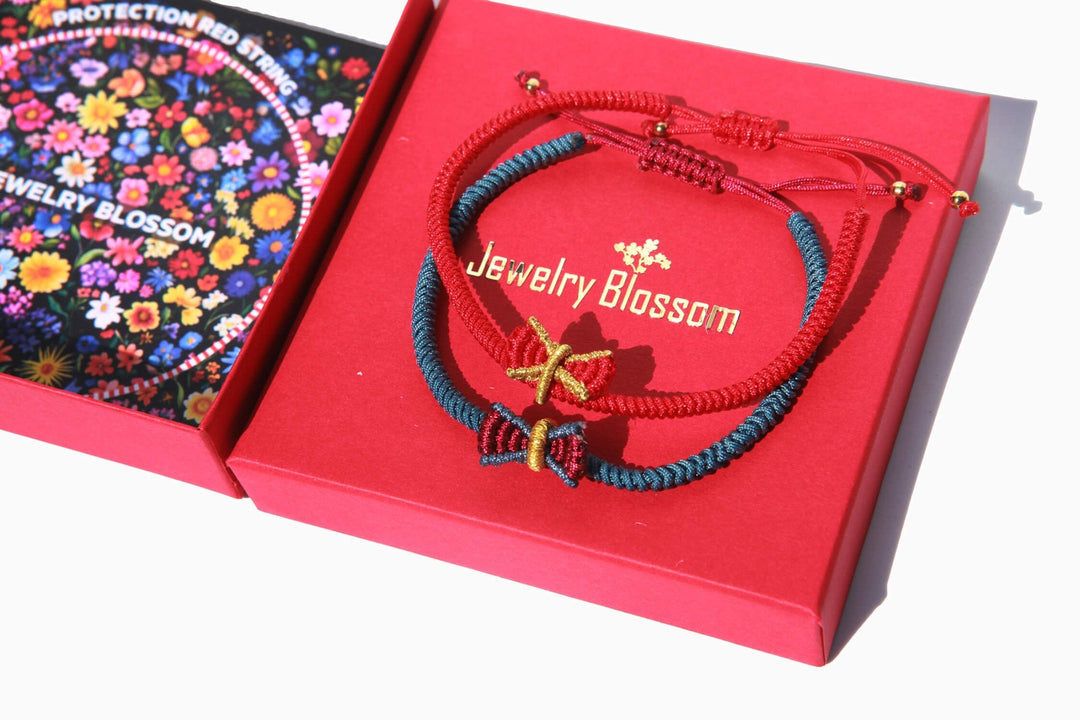 Bowtie-Knot Protection Bracelets (2-Pieces)