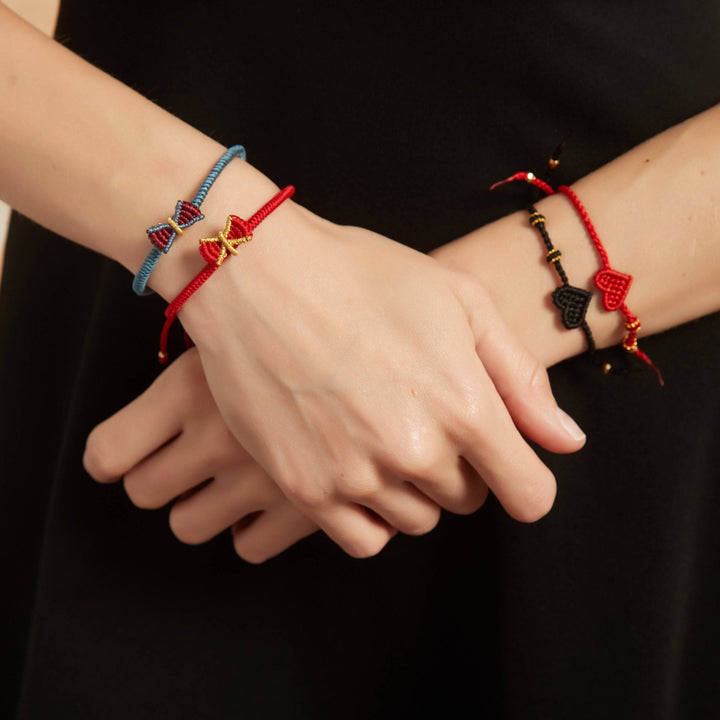 Bowtie-Knot Protection Bracelets (2-Pieces)