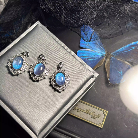 Handmade Real Butterfly Wing Pendant - Blue Morpho Specimen Jewelry, Unfiltered Natural Beauty, One-of-a-Kind Birthday Gift for Best Friend