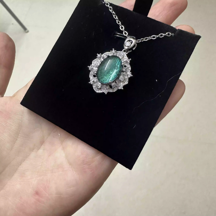 Handmade Real Butterfly Wing Pendant - Blue Morpho Specimen Jewelry, Unfiltered Natural Beauty, One-of-a-Kind Birthday Gift for Best Friend