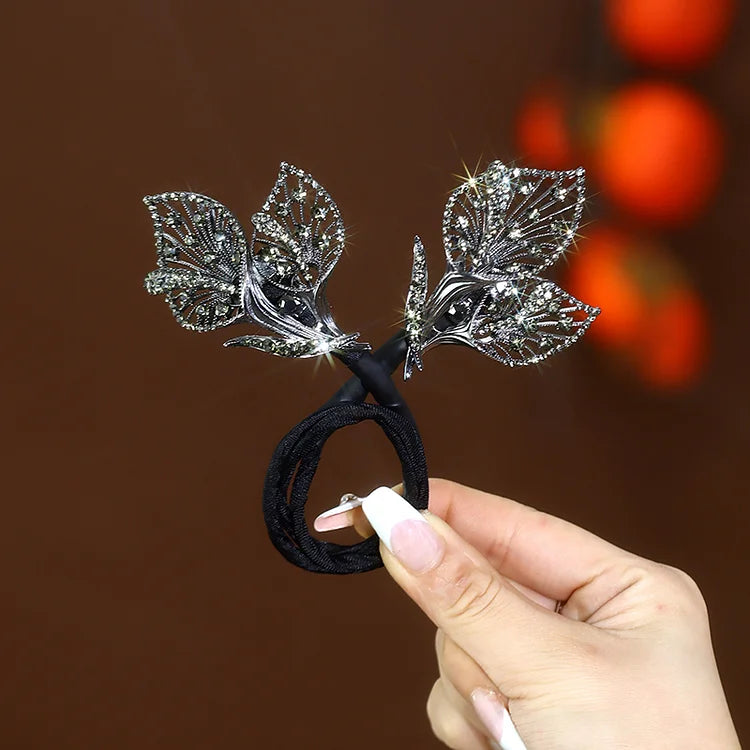 Golden Leaves Hair Disk - Nuiee Shop