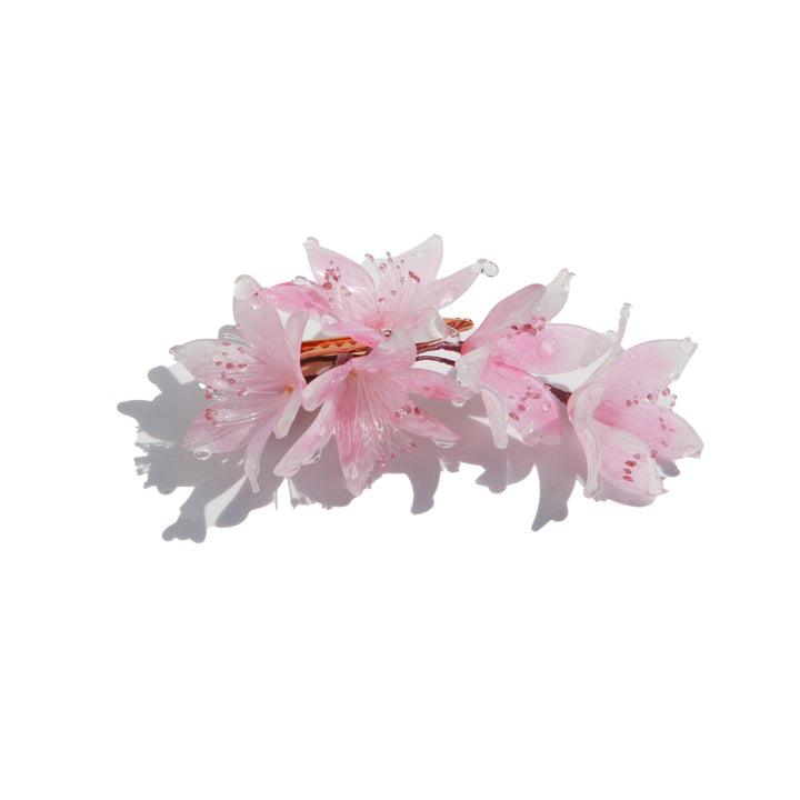 Taufrische Kirschblüten-Haarspange