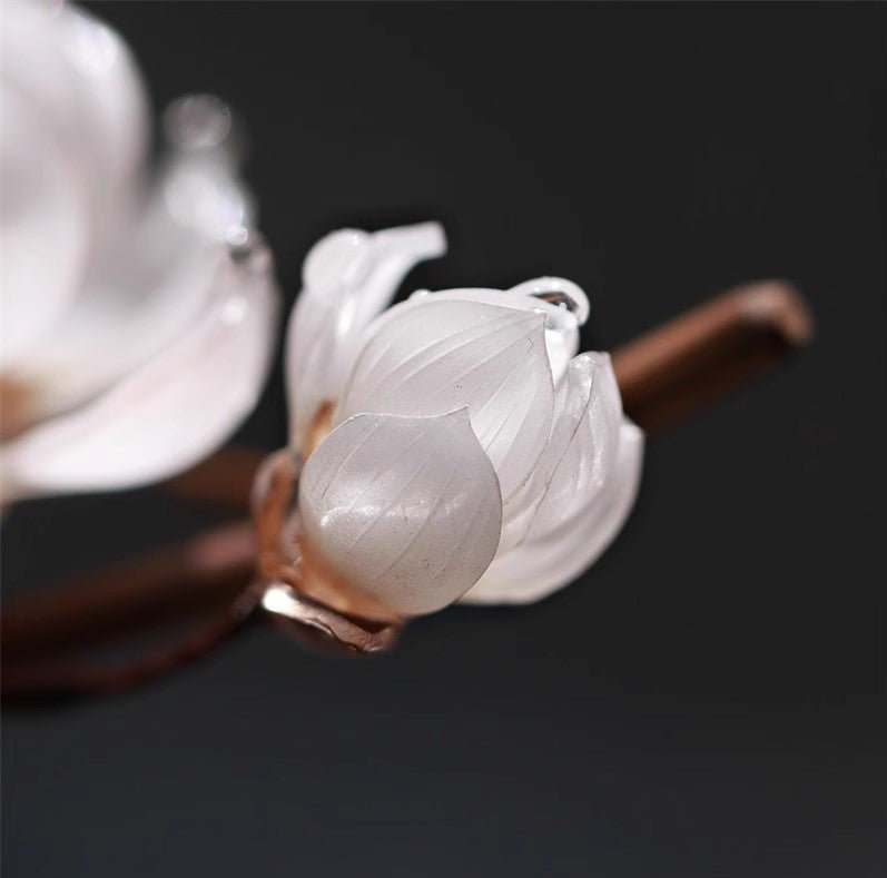 Blühender Grande Magnolia Haarstab
