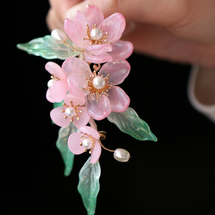 Haarspange „Vollblühende Kirschblüte“