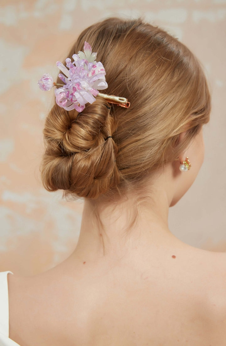 Grande Chrysanthemum Haarspange/Final Sale