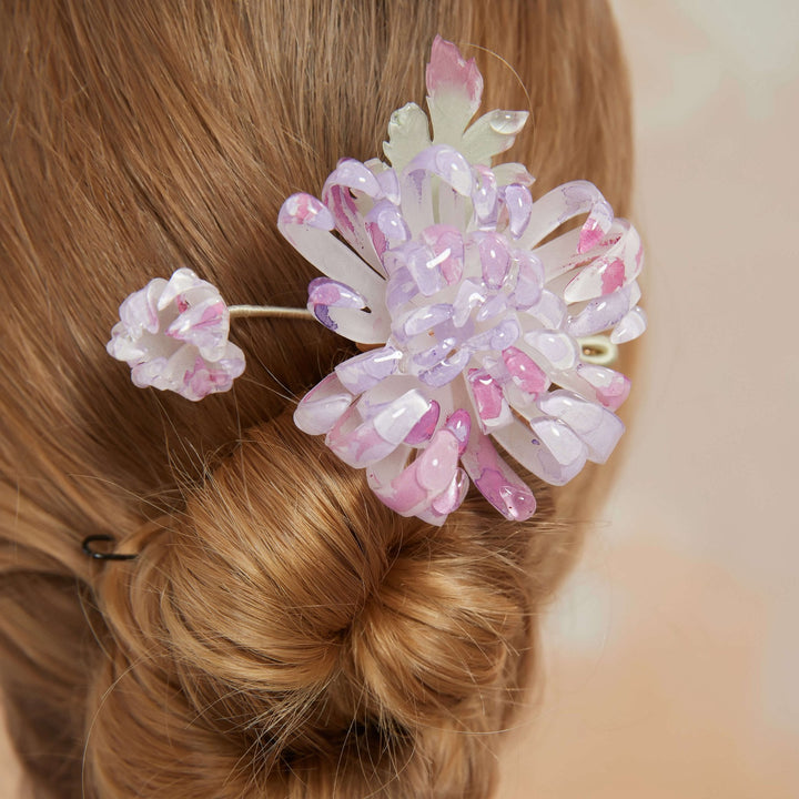Grande Chrysanthemum Haarspange/Final Sale