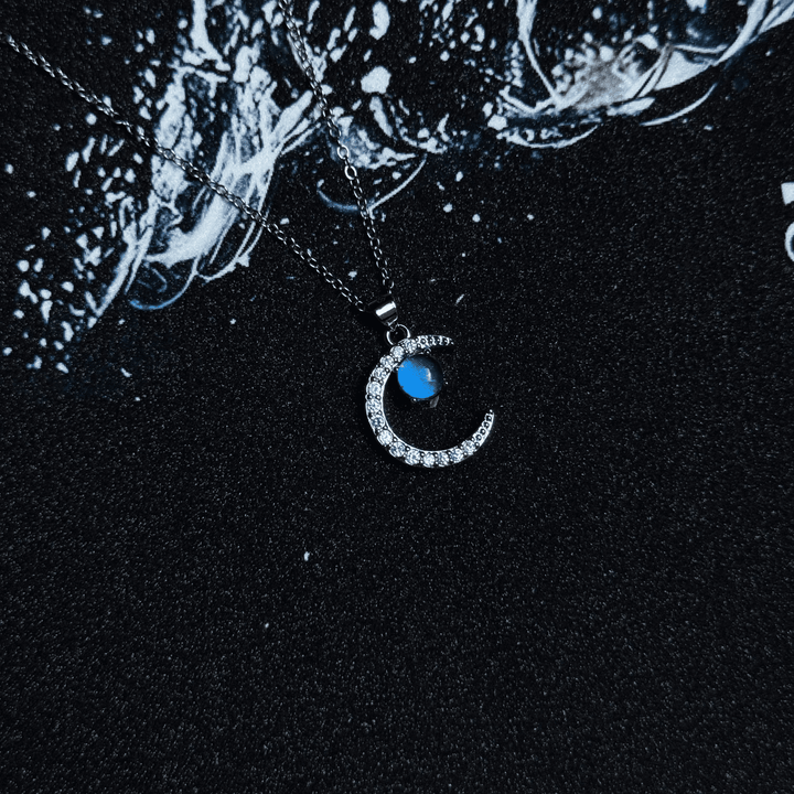 Real Blue Morpho Butterfly Wing Necklace in S925 Sterling Silver - Handmade Ethereal Pendant, Unique Niche Gift for Her, Bestie Birthday Jewelry