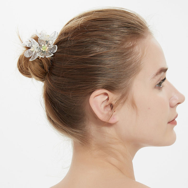 *My Rain Garden* Diphylleia Skeleton Flower Hair Pin