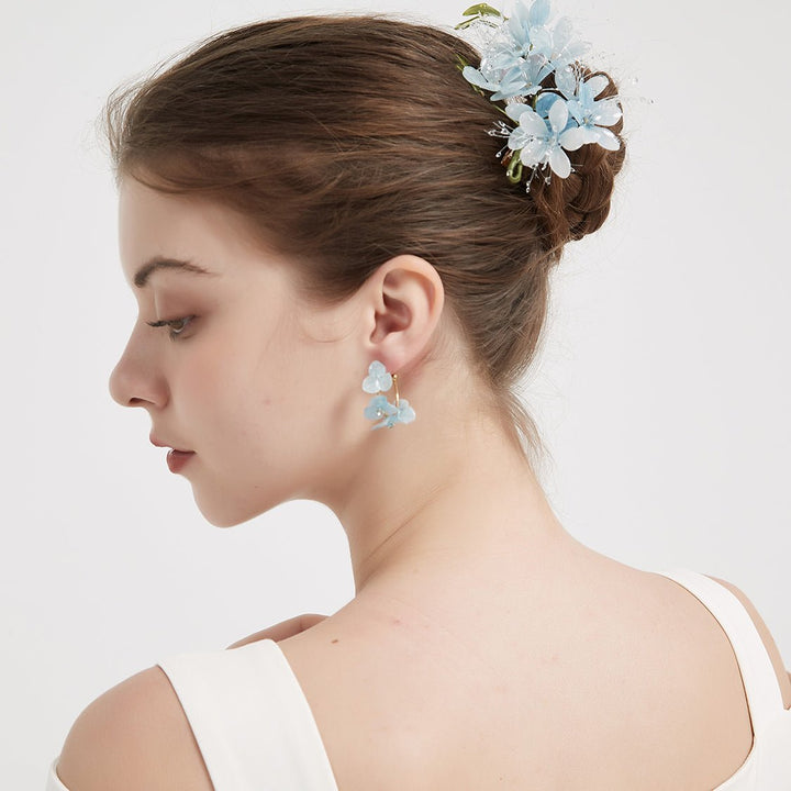 *My Rain Garden* Flowering Hydrangea Hair Clip