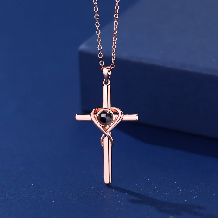 With the high-luxury cross necklace for devout believers, you will be able to see your past and present lives