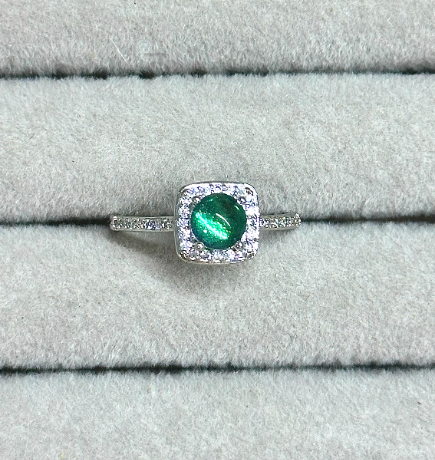 Emerald Green Jewel Beetle Wing Ring - Handmade Gold Open Ring - Minimalist Bio-Jewelry - Unique Statement Specimen Ring - Luxury Nature Gift for Her