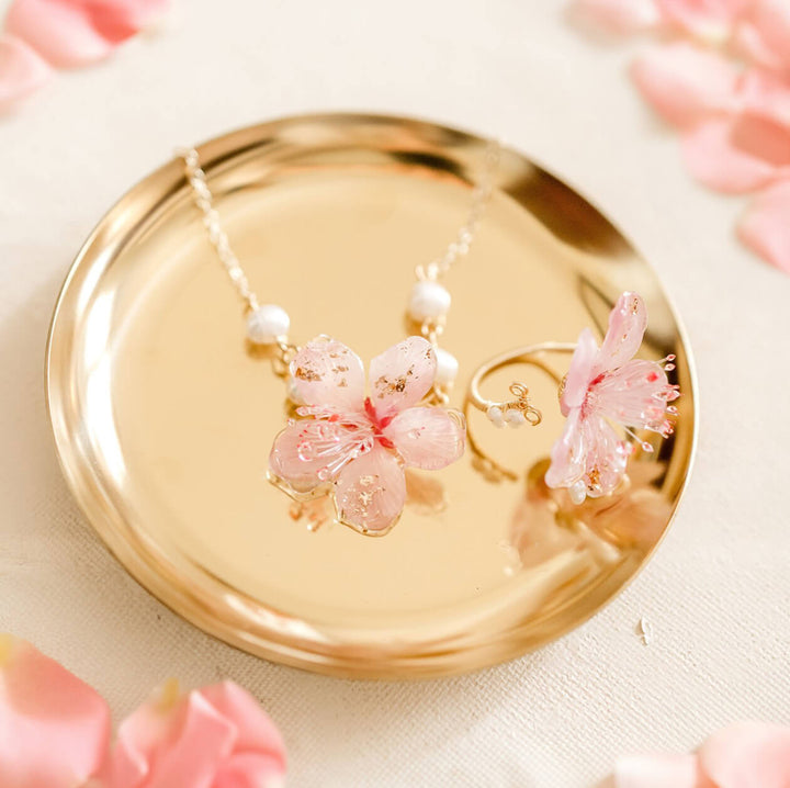 Translucent Cherry Blossom Ring
