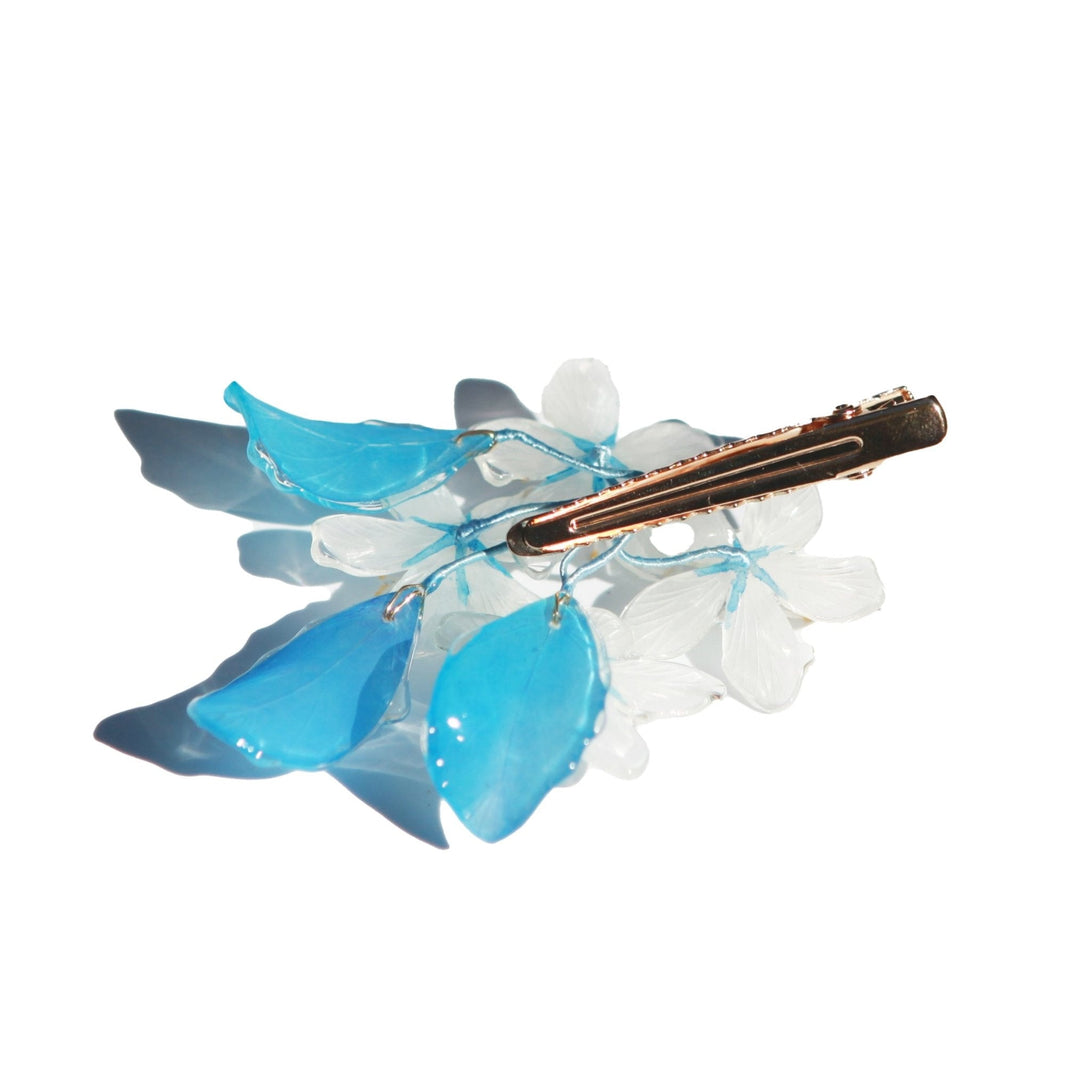 Translucent Jasmine Flower Hair Clip/ Final Sale