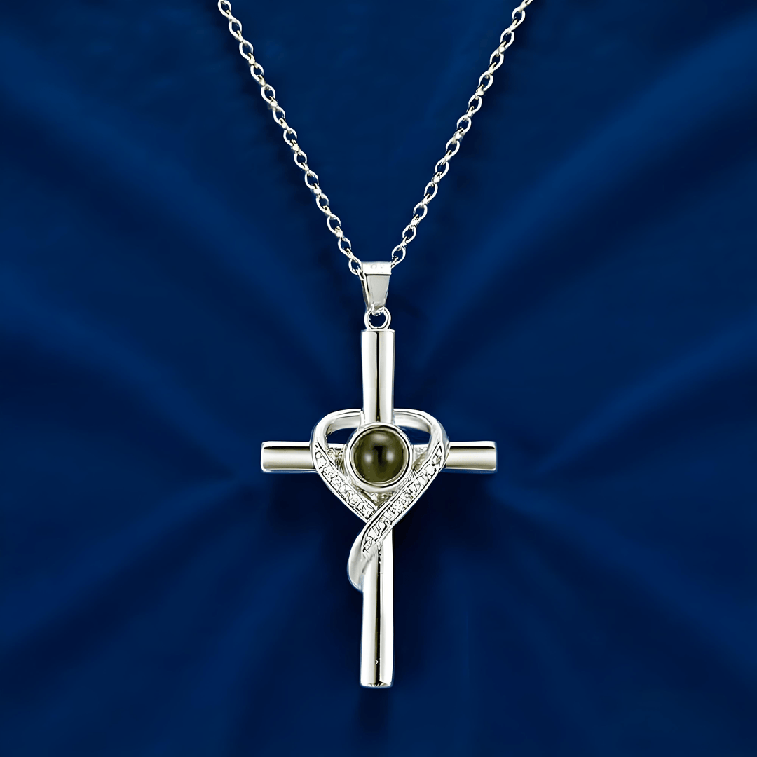 With the high-luxury cross necklace for devout believers, you will be able to see your past and present lives