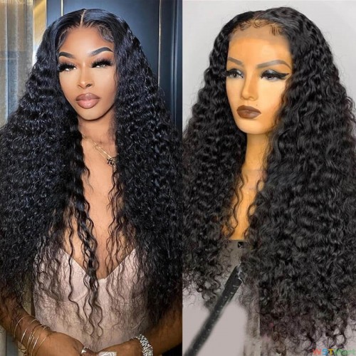 eulluir SUPER AFFORDABLE CURLYWIG MOST NATURAL LACE FRONTALWIG | VACATION CHOICE