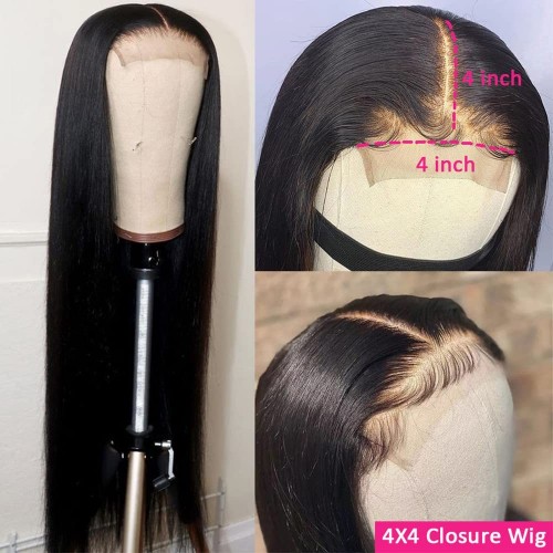 Densun 13x4 Lace Front Wigs 150% Density High Quality Straight Human Hair Wigs For Women New Available