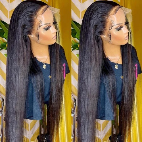 Densun Affordable 13x4 Lace Frontal Wigs Straight Hair Wigs