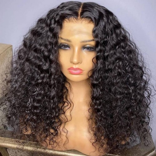 Nuiee Deep Wave  Glueless Wig No Leave Out Beginner Friendly 220% Density