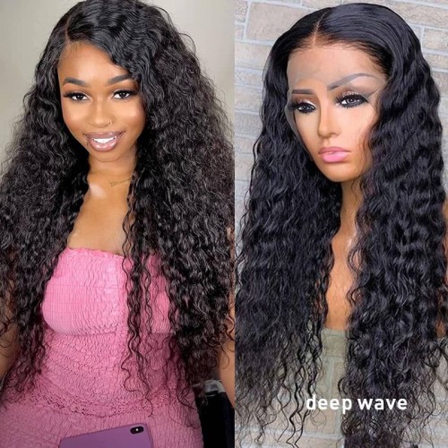 Water Wave HD Lace 13*4 & 4*4 Wigs | LINK Hair