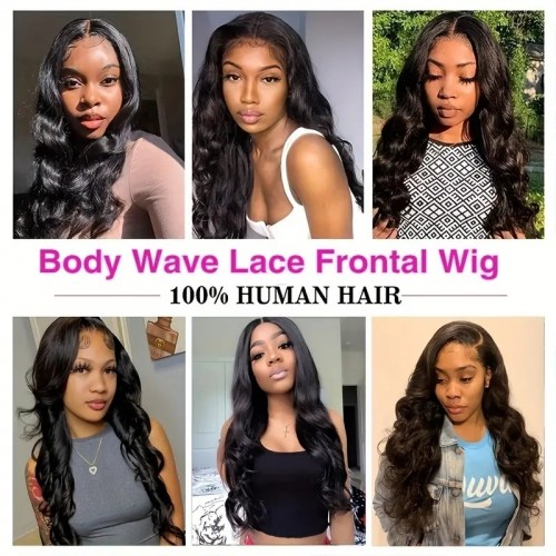 Body Wave 13x4 Lace Front Human Hair Wigs Body Wave Lace Front Wigs For Women Brazilian Remy Human Hair Wigs