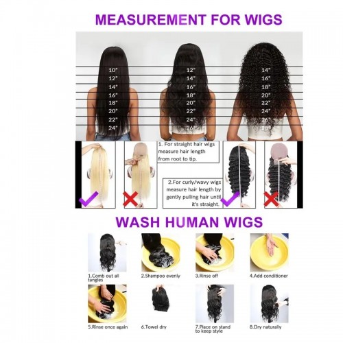 150% 4*4 Lace Front Hair Wigs Pre Plucked Straight Lace Front Wigs For Women Glueless Hair Wigs