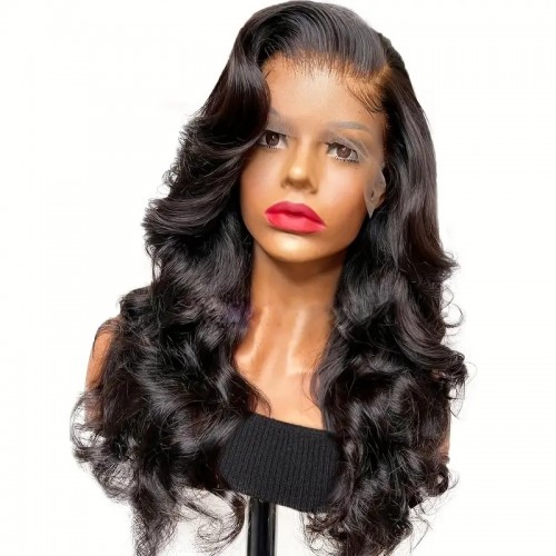 150% Hair Lace Head Cover 13*4 BODY -NC, Long Wavy Wigs For Women Natural Curly Wig Fluffy Costume Wig