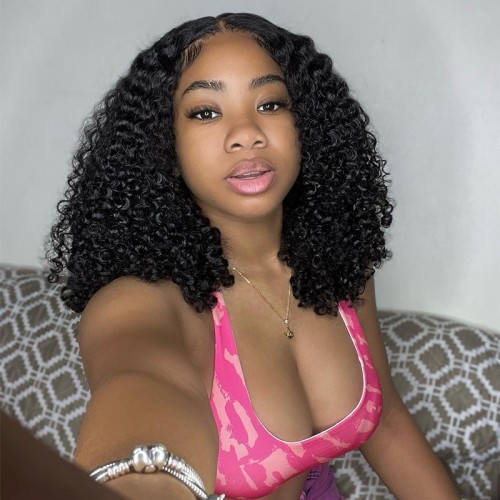 Pre Plucked Closure Wigs HD Lace Kinky Curly 5*5 Closure Wigs | Nuiee HAIR